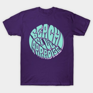 summer Beach club paradise typography T-Shirt